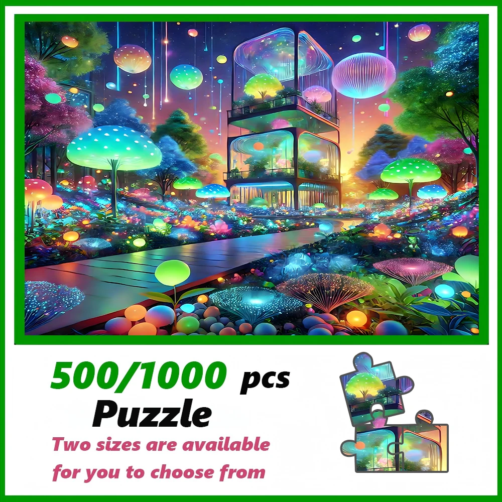 A high-quality 500/1000-piece puzzle, perfect for adults, is a fun family game that helps relieve stress and is great for birthd
A high-quality 500/1000-piece puzzle, perfect for adults, is a fun family game that helps relieve stress and is great for birthd