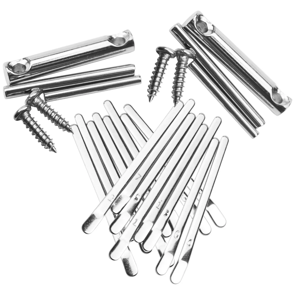 2 Sets Thumb Piano Shrapnel Finger Musical Instrument DIY Kalimba 8 Keys Portable -keys 8-Note Pianos Metal for Beginner Adult
2 Sets Thumb Piano Shrapnel Finger Musical Instrument DIY Kalimba 8 Keys Portable -keys 8-Note Pianos Metal for Beginner Adult
