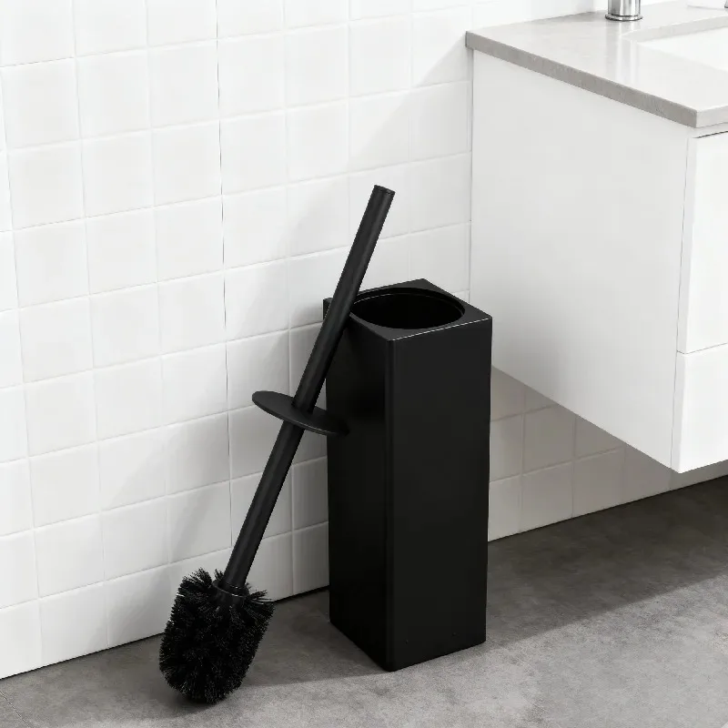 Floor-standing Bathroom Toilet Brush Holder Set Stainless Steel Square Cleaning Tools Vertical Toilet Brush Cleaning Accessories
Floor-standing Bathroom Toilet Brush Holder Set Stainless Steel Square Cleaning Tools Vertical Toilet Brush Cleaning Accessories