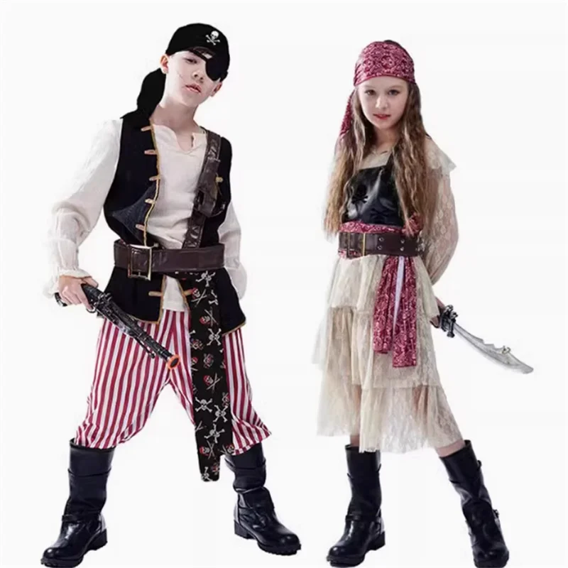 loween Children's Pirate Costume Par Performance Outfit One-Eyed Ja Captain Par Performance Costume Polyester Fiber
loween Children's Pirate Costume Par Performance Outfit One-Eyed Ja Captain Par Performance Costume Polyester Fiber