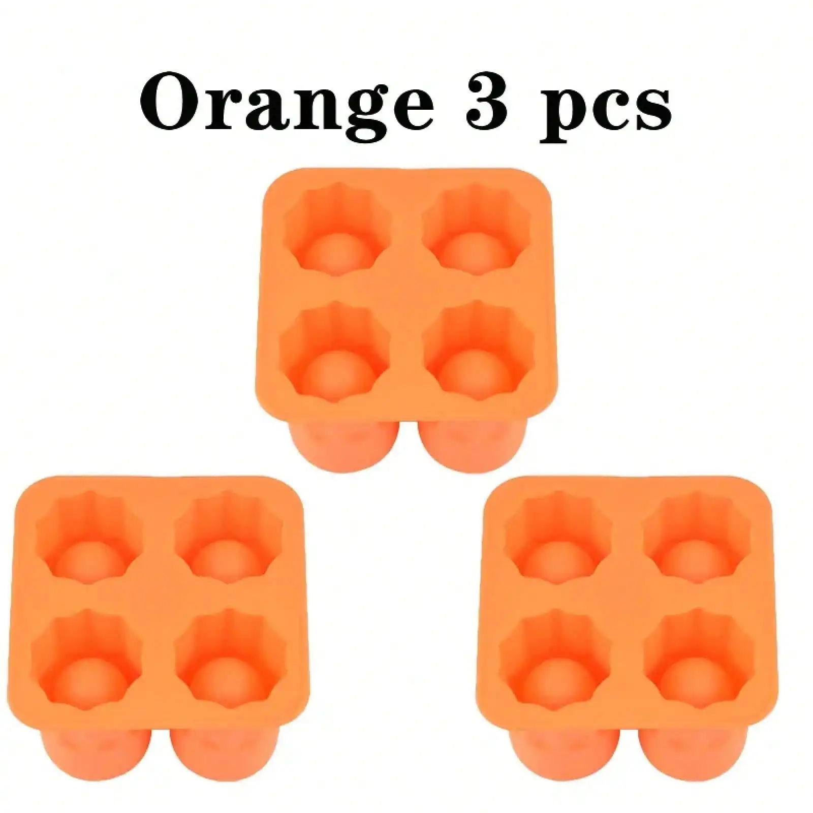 4 Grids Silicone Ice Shot Glass Mold, Ice Cube Tray for Summer Drinks
4 Grids Silicone Ice Shot Glass Mold, Ice Cube Tray for Summer Drinks