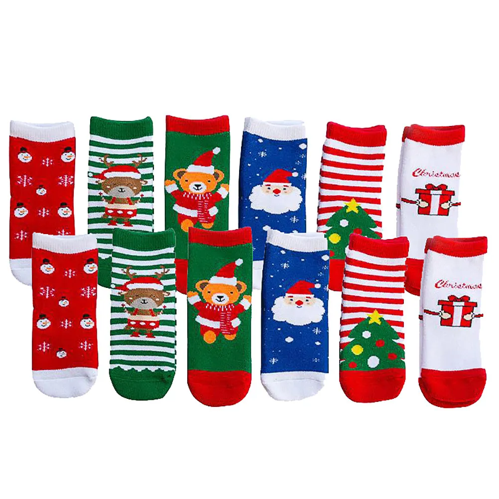 6 Combed Cotton Winter Socks Thermal Winter Slippers Christmas Design Cozy Soft Elastic Non Tightening
6 Combed Cotton Winter Socks Thermal Winter Slippers Christmas Design Cozy Soft Elastic Non Tightening