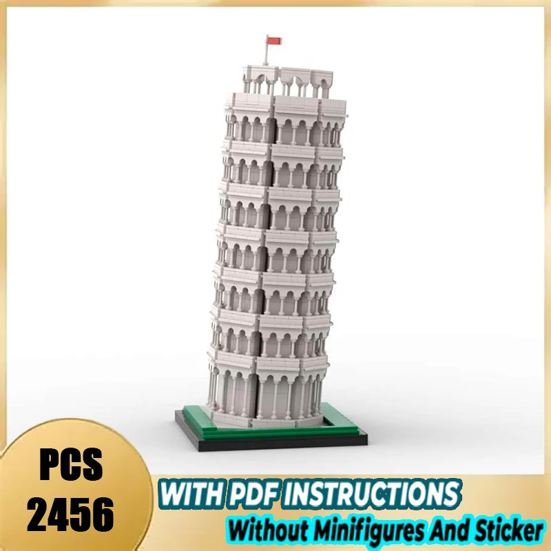 Exquisite brand new MOC building blocks Leaning Tower of Pisa technical modules bricks model gift Christmas toy DIY assembly set
Exquisite brand new MOC building blocks Leaning Tower of Pisa technical modules bricks model gift Christmas toy DIY assembly set