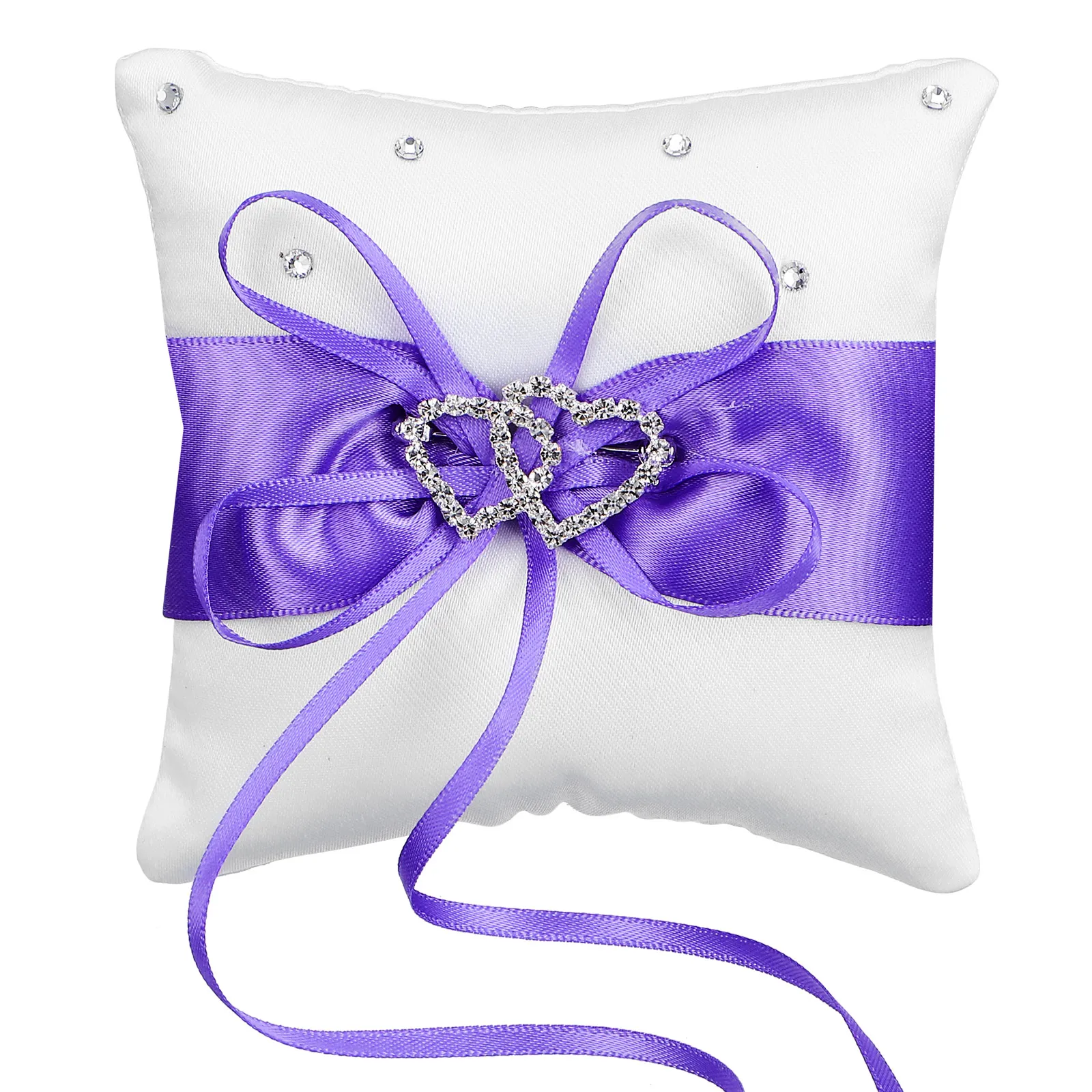 Bride Ring Pillow 10x10cm Wedding Bridal Decoration Shower Party Heart Rhinestone Ribbon Double Buckle Ceremony
Bride Ring Pillow 10x10cm Wedding Bridal Decoration Shower Party Heart Rhinestone Ribbon Double Buckle Ceremony