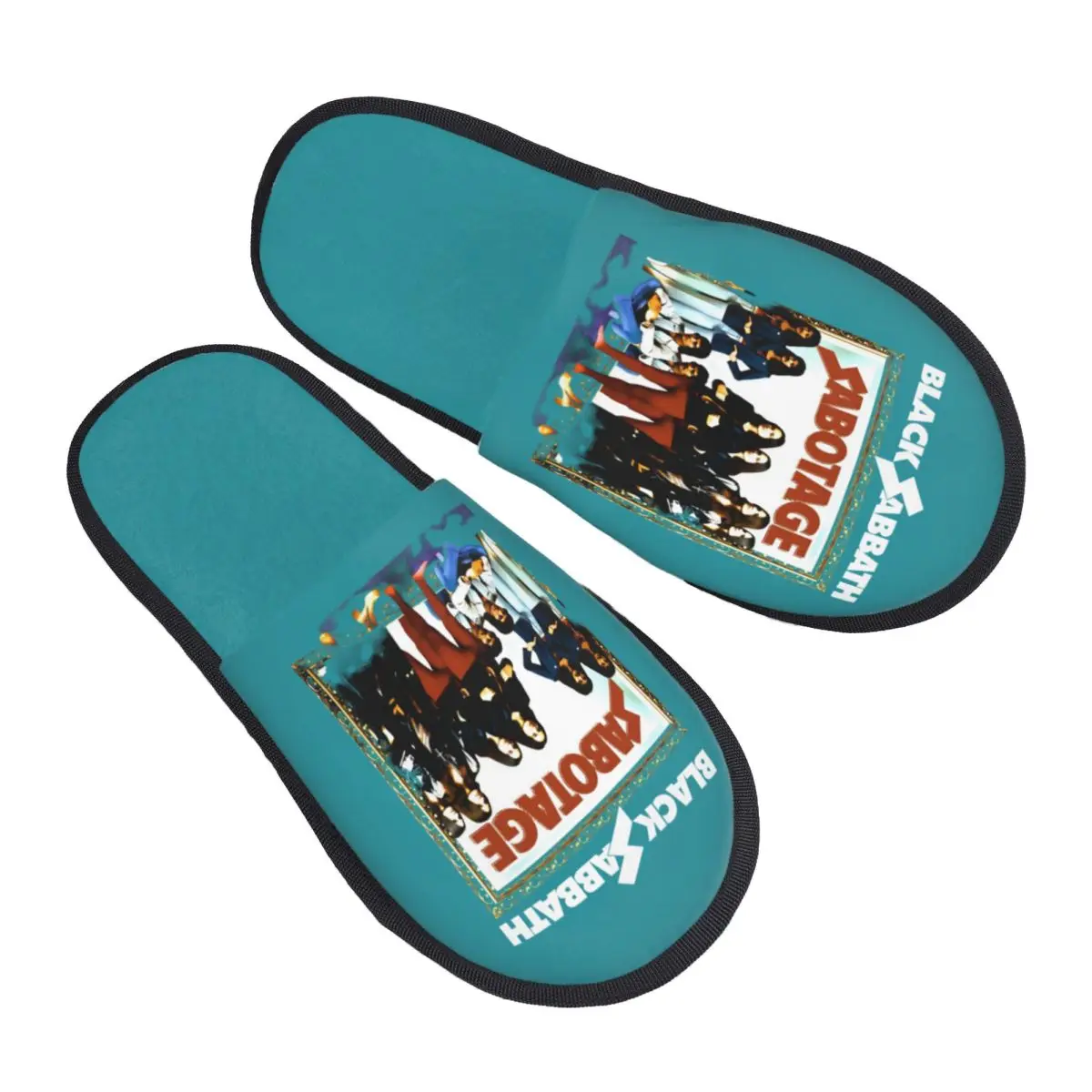 Custom English Heavy Metal Band Black Sabbaths Memory Foam Slippers Women Cozy Warm House Slippers
Custom English Heavy Metal Band Black Sabbaths Memory Foam Slippers Women Cozy Warm House Slippers