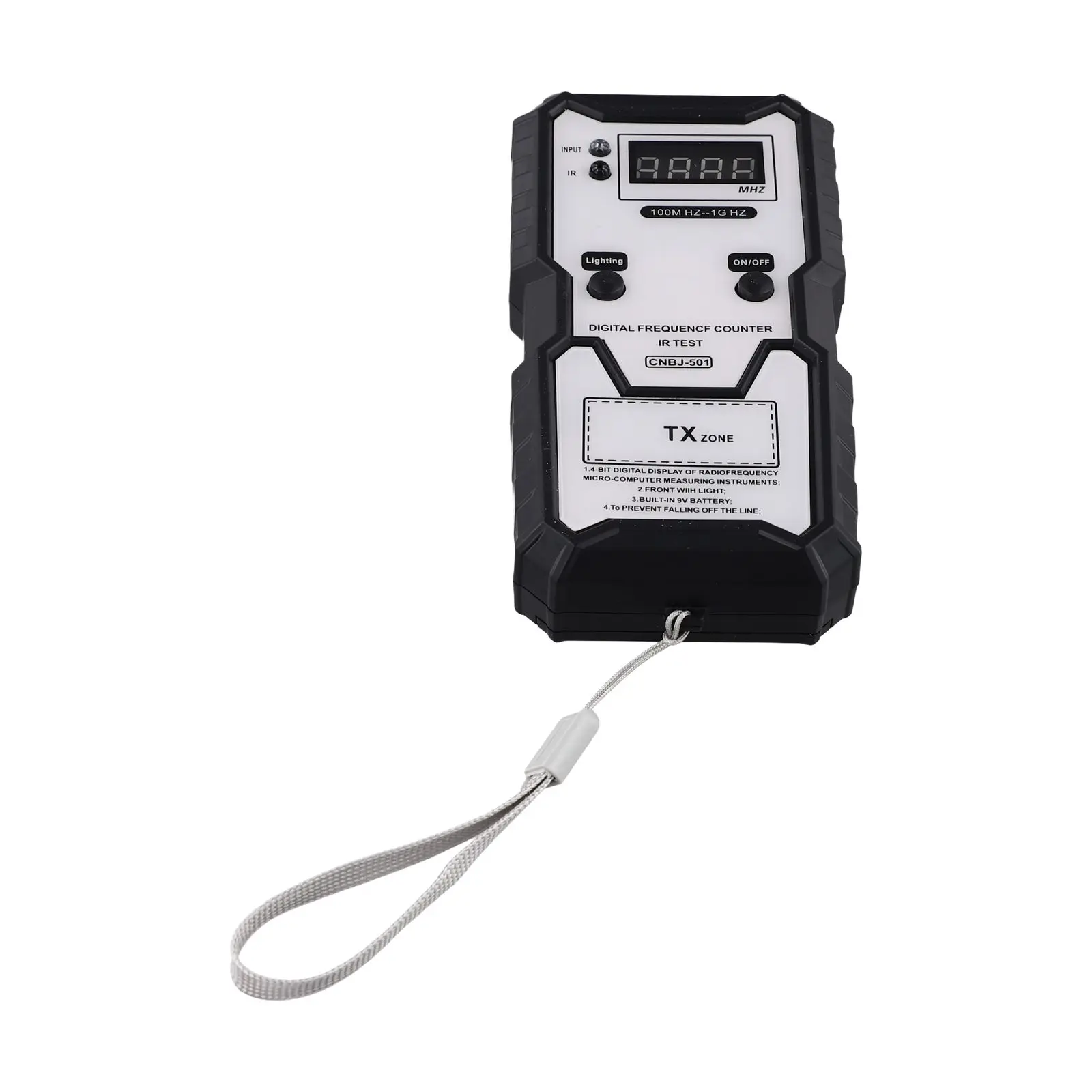 For Professionals And Hobbyists Digital Frequency Tester Infrared Sensor Tester Fallproof Frequency Adjustment
For Professionals And Hobbyists Digital Frequency Tester Infrared Sensor Tester Fallproof Frequency Adjustment