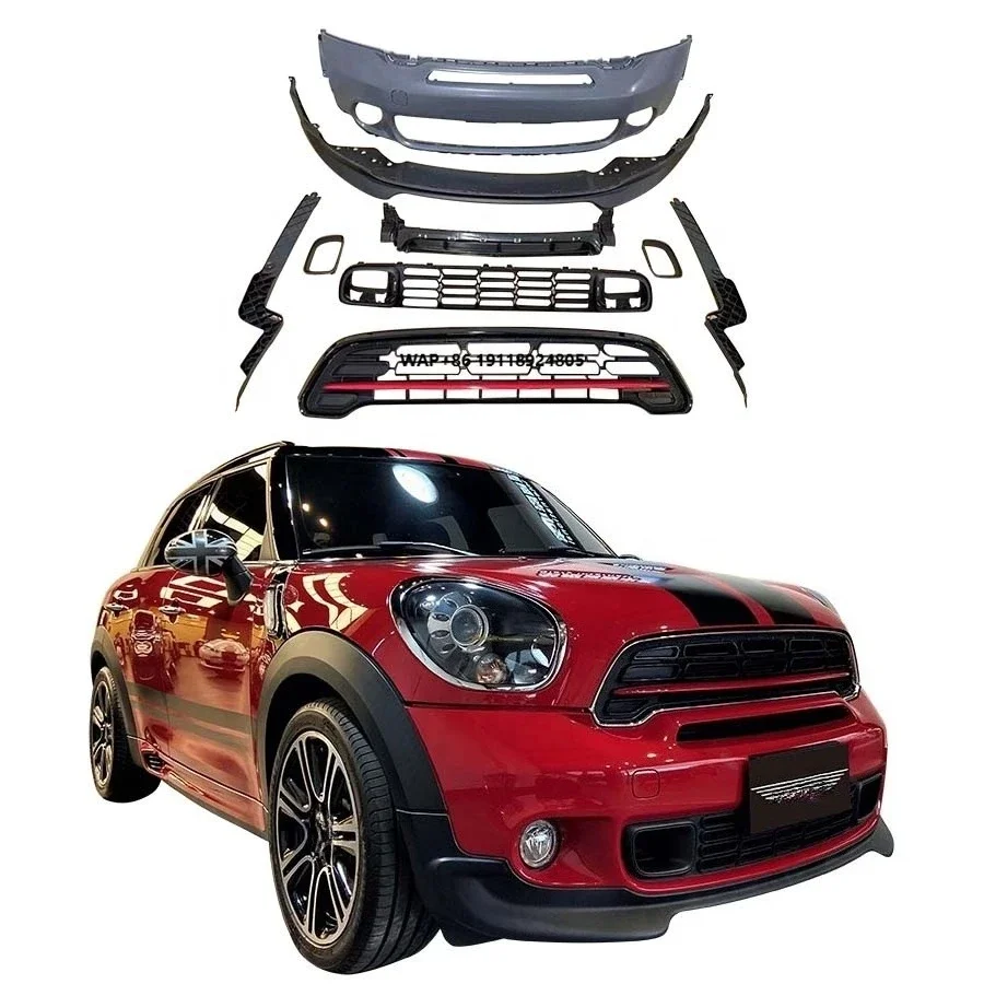 Mini COUNTRYMAN R60 Upgrade JCW Front Bumper Grille New Condition Auto Body Kits with Front Lip
Mini COUNTRYMAN R60 Upgrade JCW Front Bumper Grille New Condition Auto Body Kits with Front Lip
