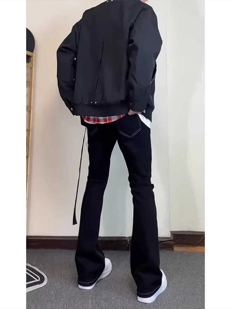 Cleanfit Bla Slim Fit Men's Jeans High Street American Sle Long Trousers Skinny Micro Flared Pants for Tall Guys
Cleanfit Bla Slim Fit Men's Jeans High Street American Sle Long Trousers Skinny Micro Flared Pants for Tall Guys