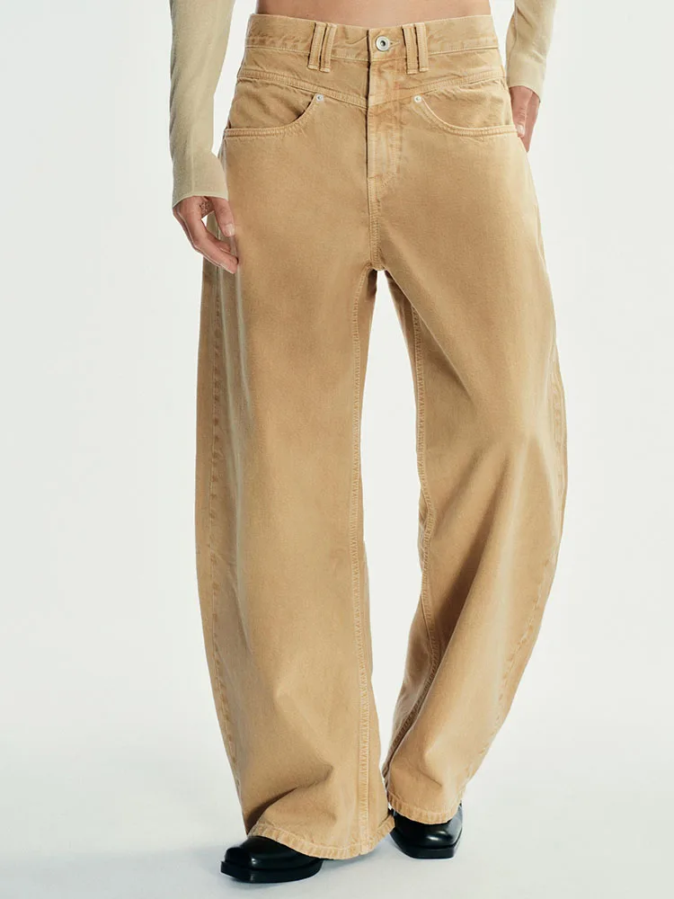 Осень 2023, новые женские модные повседневные свободные джинсы с декором, джинсовые брюки с низкой талией, этническая сценическая одежда, женская премиум-класса 
Осень 2023, новые женские модные повседневные свободные джинсы с декором, джинсовые брюки с низкой талией, этническая сценическая одежда, женская премиум-класса