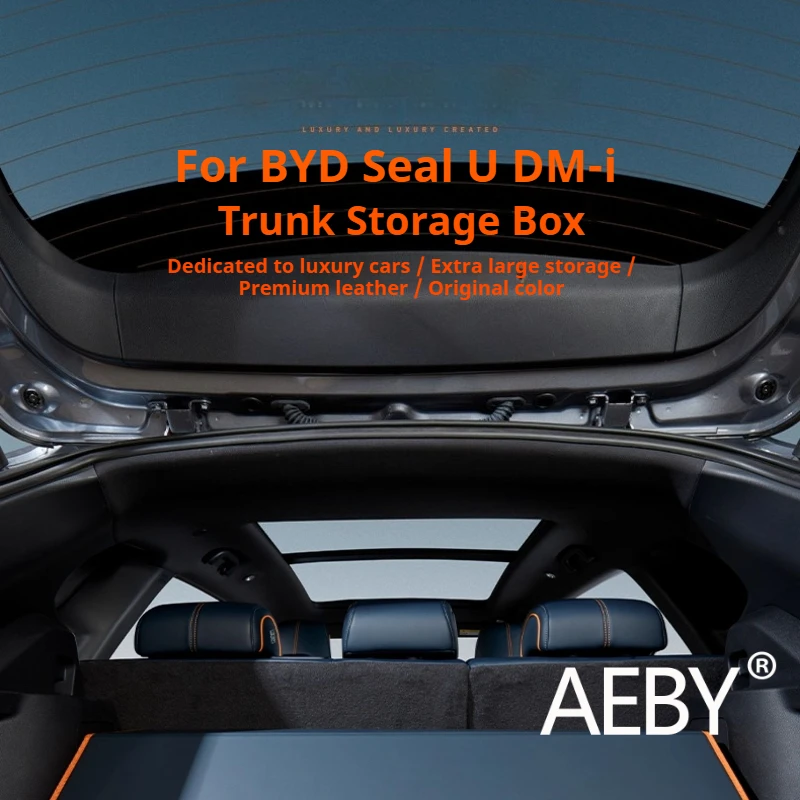 AEBY For BYD Seal U DM-i 2020-2025 Foldable Trunk Storage Box Leather Storage Container, Auto Interior Accessories Cargo Holder
AEBY For BYD Seal U DM-i 2020-2025 Foldable Trunk Storage Box Leather Storage Container, Auto Interior Accessories Cargo Holder