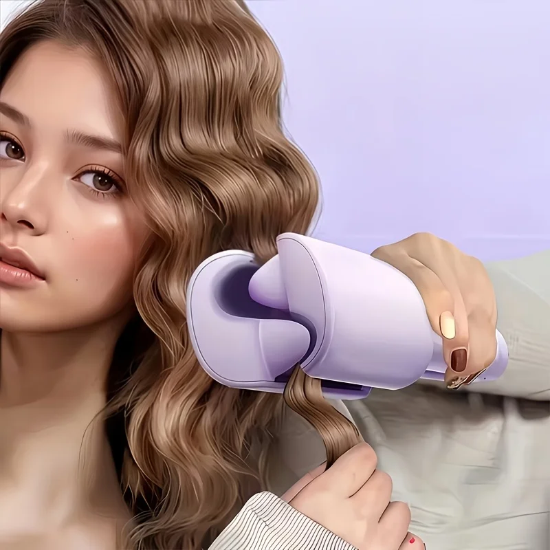 32mm Women's Curling Iron, Heats Up in 30 Seconds, Features Adjustable Temperature Settings, Creates Long-Lasting Deep U-Shaped
32mm Women's Curling Iron, Heats Up in 30 Seconds, Features Adjustable Temperature Settings, Creates Long-Lasting Deep U-Shaped