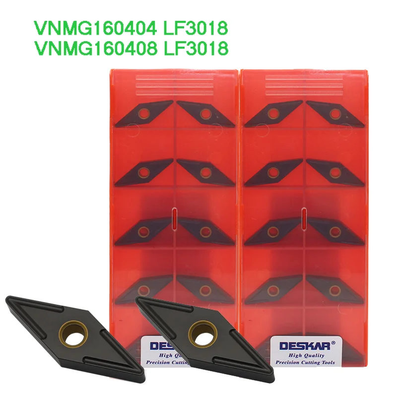 Твердые вставки VNMG160404 VNMG160408 LF3018, 100% токарных станков с ЧПУ, для работ по металлу, 10 шт.
Твердые вставки VNMG160404 VNMG160408 LF3018, 100% токарных станков с ЧПУ, для работ по металлу, 10 шт.