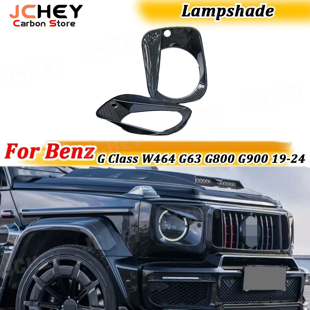 JCHEY Dry Carbon Fiber Headlight Cover Headlight Frame for Benz G Class W464 G63 G800 G900 2019-2024 FRP Devil's Eye Body Kits
JCHEY Dry Carbon Fiber Headlight Cover Headlight Frame for Benz G Class W464 G63 G800 G900 2019-2024 FRP Devil's Eye Body Kits