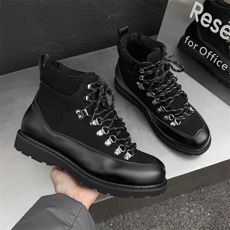 2025 European and American casual men's shoes British mountaineering shoes platform heightening tooling shoes
2025 European and American casual men's shoes British mountaineering shoes platform heightening tooling shoes