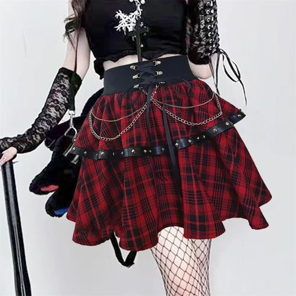 Субкультура Harajuku Kpop, мини-летняя клетчатая юбка с принтом, готическая юбка в стиле гранж, эстетика 2000-х годов, танцевальные каваи, панк-торт, юбки с высокой талией
Субкультура Harajuku Kpop, мини-летняя клетчатая юбка с принтом, готическая юбка в стиле гранж, эстетика 2000-х годов, танцевальные каваи, панк-торт, юбки с высокой талией