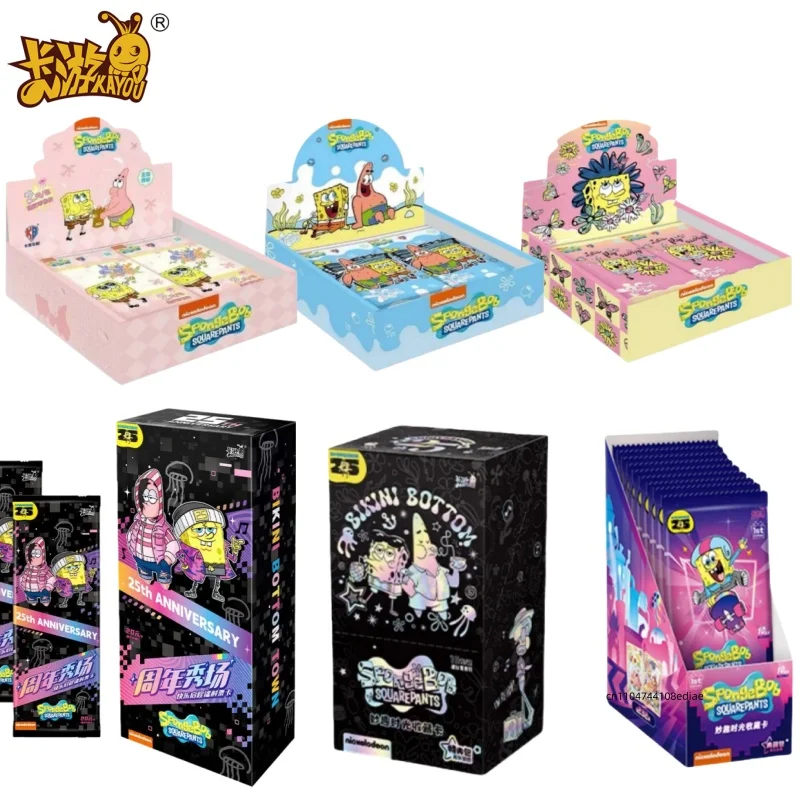 KAYOU Authentic SpongeBob SquarePants Series Collectible Cards Patrick Star Collectible Bag Anime Merchandise Holiday Gifts
KAYOU Authentic SpongeBob SquarePants Series Collectible Cards Patrick Star Collectible Bag Anime Merchandise Holiday Gifts