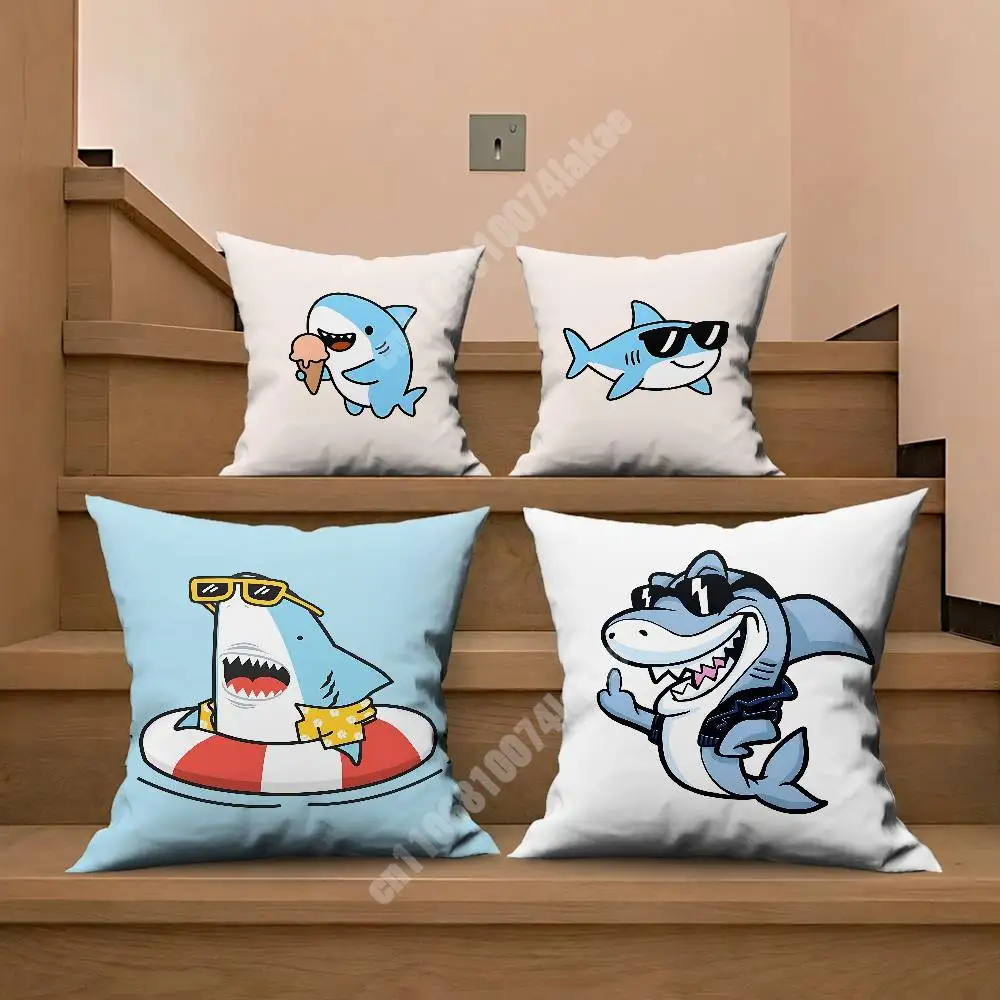 Cartoon Shark Sea Summer Holiday Sofa Couch Pillow Cover Cushion Case Home Bedroom Decoration
Cartoon Shark Sea Summer Holiday Sofa Couch Pillow Cover Cushion Case Home Bedroom Decoration