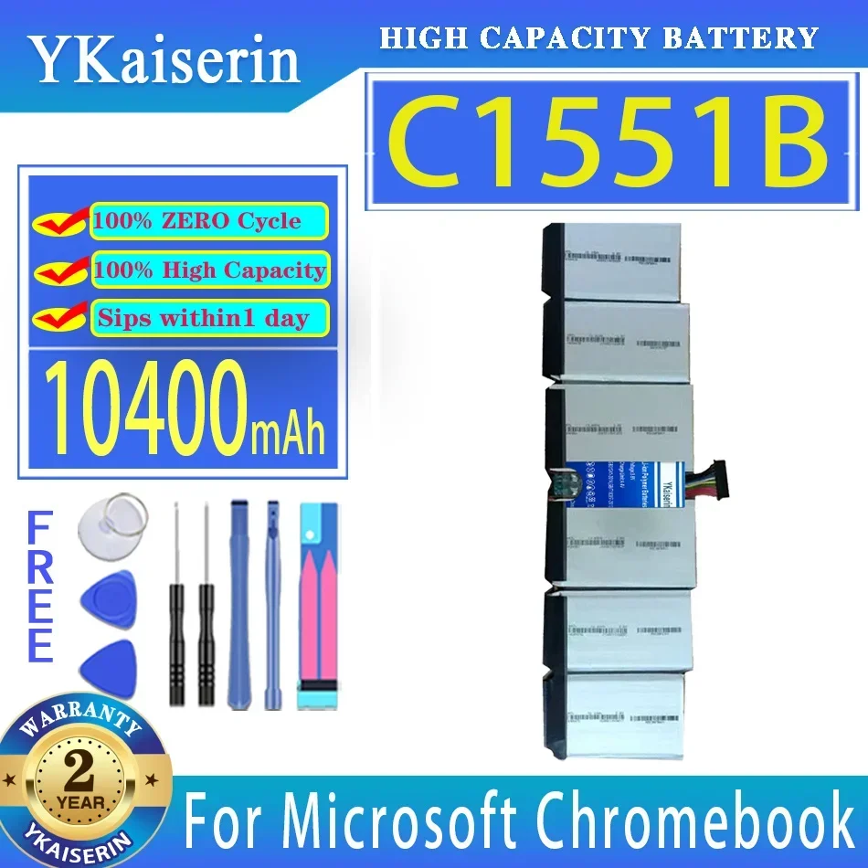 Сменный аккумулятор ykaisin 10400 мАч для Microsoft Chromebook Pixel 2015 A55 C1551B, аккумулятор для ПК
Сменный аккумулятор ykaisin 10400 мАч для Microsoft Chromebook Pixel 2015 A55 C1551B, аккумулятор для ПК