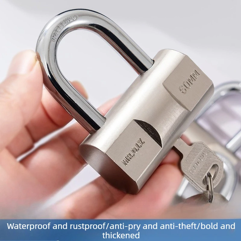Hammer blade lock, atomic lock, iron lock, door , double tongue padlock 1
Hammer blade lock, atomic lock, iron lock, door , double tongue padlock 1