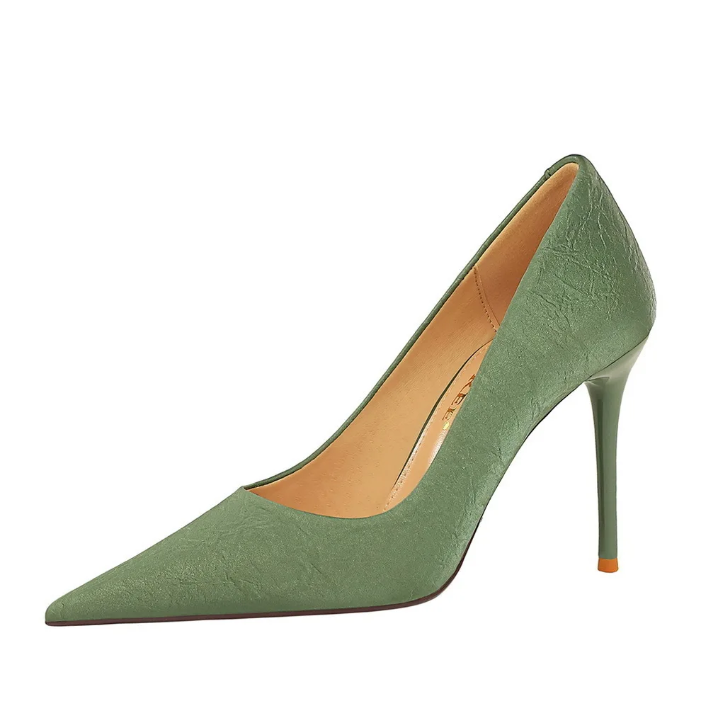 New Women's Thin Super Heels Shallow Mouth Pointed Spring And Autumn New High Heel Single shoes Wedding women Pumps
New Women's Thin Super Heels Shallow Mouth Pointed Spring And Autumn New High Heel Single shoes Wedding women Pumps