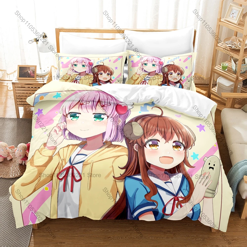 3PCS The Demon Girl Next Door Pattern Bedding Set Skin Friendly Quilt Cover Pillow Case Single Double Bed Home Bedding Kit
3PCS The Demon Girl Next Door Pattern Bedding Set Skin Friendly Quilt Cover Pillow Case Single Double Bed Home Bedding Kit
