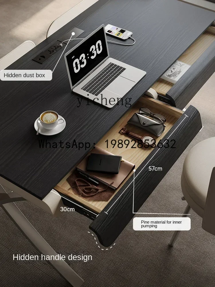 JJ5 Desk Light Luxury Modern Living Room Silent Style Large Board Desk Minimalist Study Computer Desk
JJ5 Desk Light Luxury Modern Living Room Silent Style Large Board Desk Minimalist Study Computer Desk