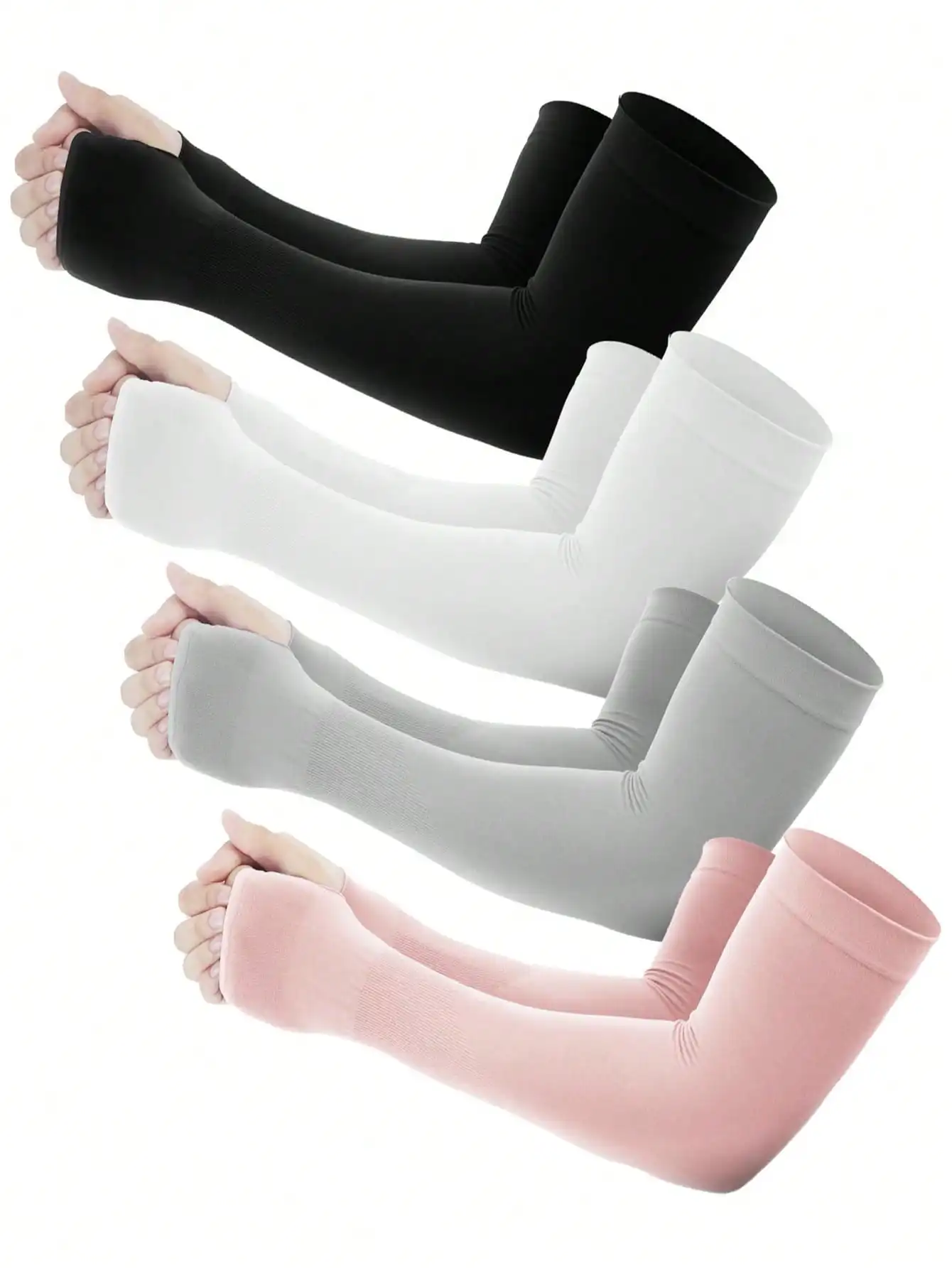 meetsunny Sun Protection Breathable Cooling Sport Arm Sleeves With Thumb Hole For Men Women Youth Compression Sleeves For Football Golf And Volleyball Stretchable Arm Cover For Cycling White Gloves Arm Warmers Autumn Outfits Halloween Costumes Black Arm S
meetsunny Sun Protection Breathable Cooling Sport Arm Sleeves With Thumb Hole For Men Women Youth Compression Sleeves For Football Golf And Volleyball Stretchable Arm Cover For Cycling White Gloves Arm Warmers Autumn Outfits Halloween Costumes Black Arm S