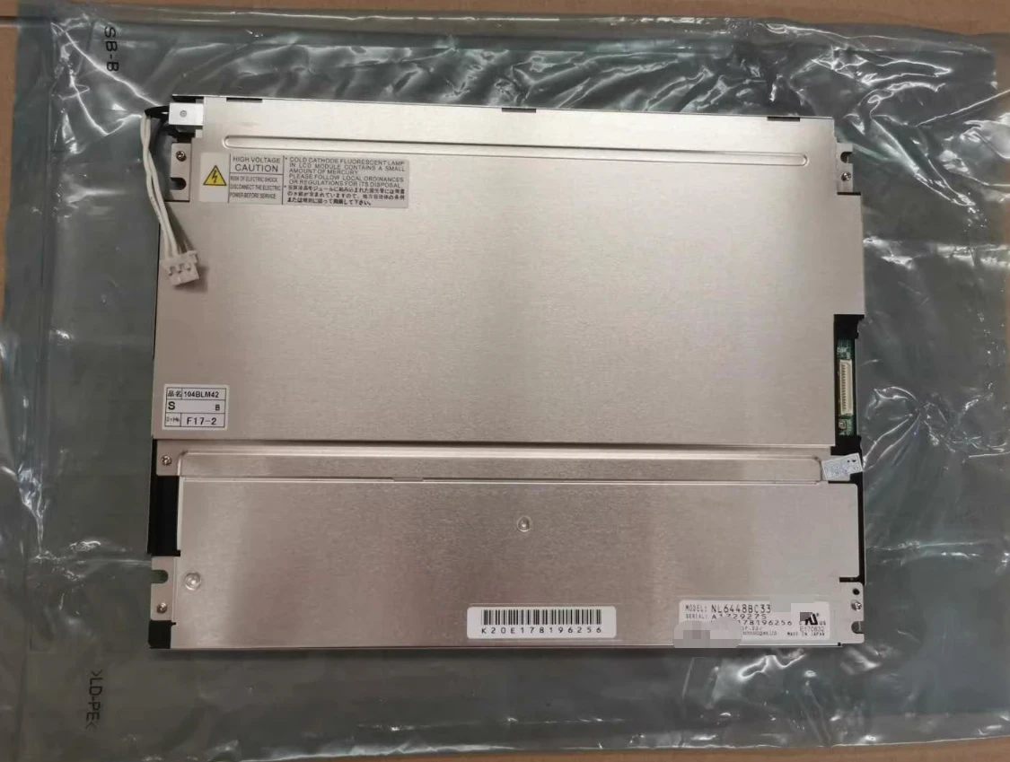 10.4 Inch TFT LCD Panel NL6448BC33-46 NL6448BC33 46 LCD Display 640 RGB*480 VGA LCD Screen TN LCD CMOS 1ch 6-bit 350 cd/m2
10.4 Inch TFT LCD Panel NL6448BC33-46 NL6448BC33 46 LCD Display 640 RGB*480 VGA LCD Screen TN LCD CMOS 1ch 6-bit 350 cd/m2
