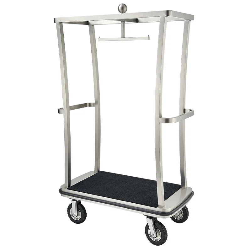 Five-star hotel luggage trolley airport lobby concierge lobby luggage trailer
Five-star hotel luggage trolley airport lobby concierge lobby luggage trailer