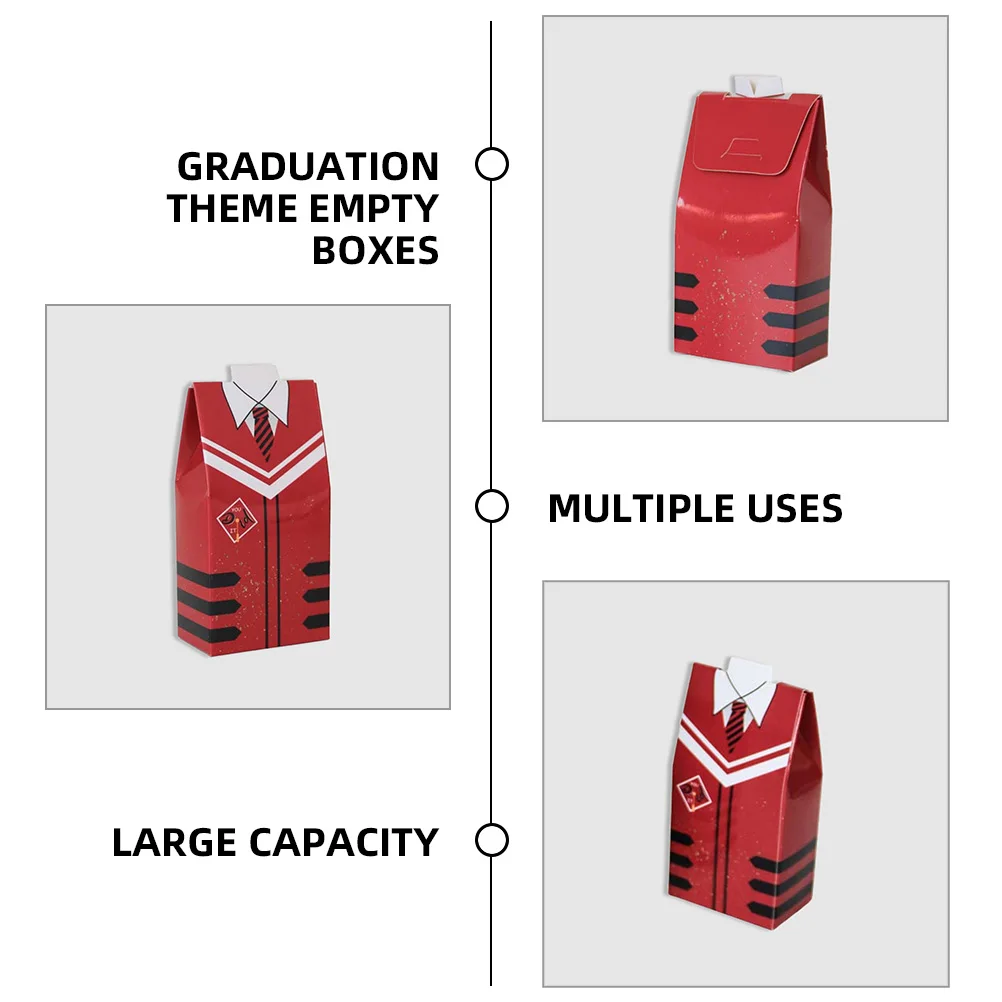 25pcs Red for Favor Party Graduation Treat Boxes Favor Gifts Lightweight Storage Display Graduation Candy Box Boxes
25pcs Red for Favor Party Graduation Treat Boxes Favor Gifts Lightweight Storage Display Graduation Candy Box Boxes
