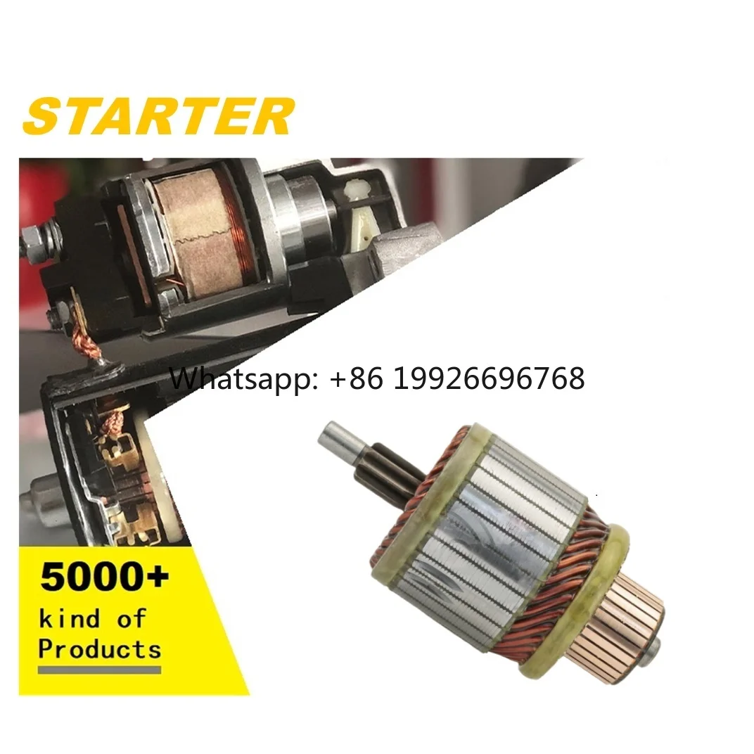CAR STARTER Parts for NISSAN MITSUBISHI M106X50171 M106X50471 M806X06971 MD611204 Armature Price
CAR STARTER Parts for NISSAN MITSUBISHI M106X50171 M106X50471 M806X06971 MD611204 Armature Price