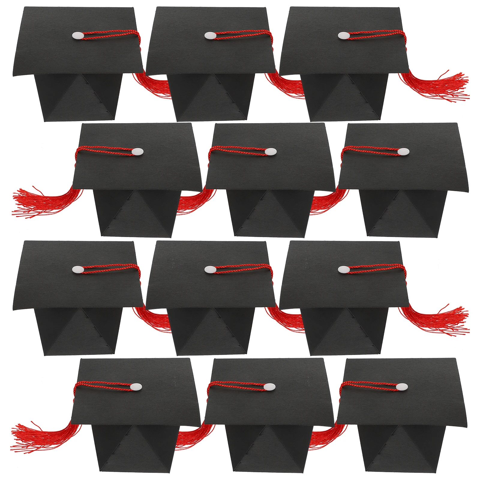 50 Pcs Bachelor's Hat Wedding Candy Box Tag Graduation Boxes for Basket Decorations Square Child
50 Pcs Bachelor's Hat Wedding Candy Box Tag Graduation Boxes for Basket Decorations Square Child