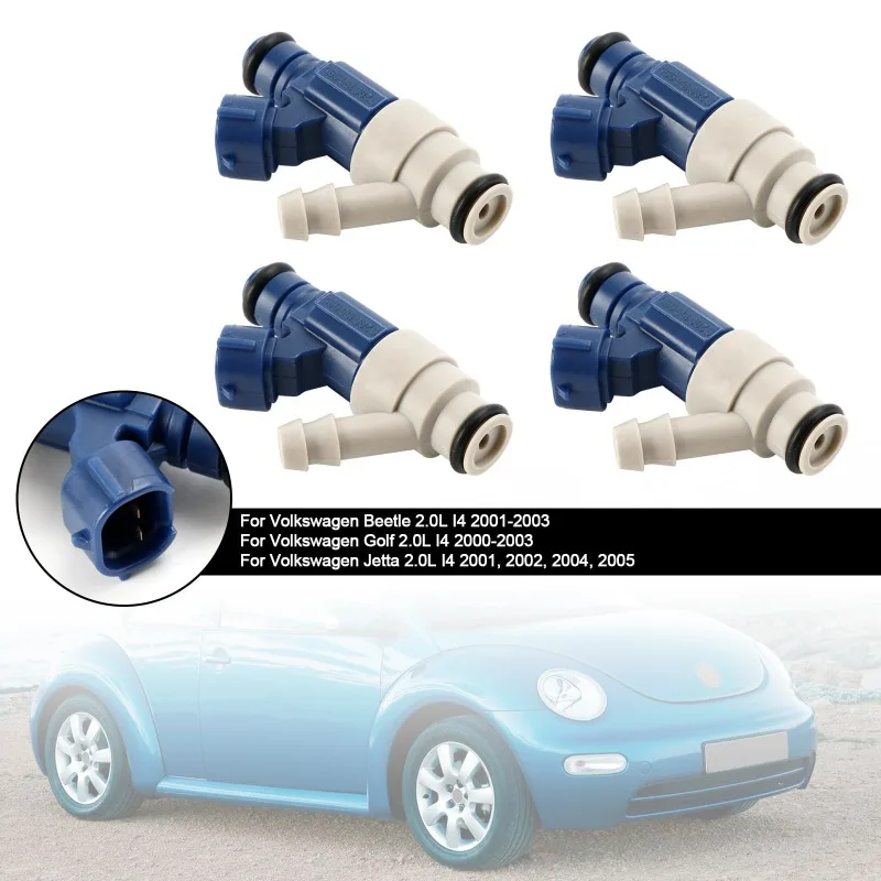 4pcs Fuel Injector 0280155995 06A906031AC for Volkswagen Golf Beetle Jetta 2.0L I4 2000-2005
4pcs Fuel Injector 0280155995 06A906031AC for Volkswagen Golf Beetle Jetta 2.0L I4 2000-2005