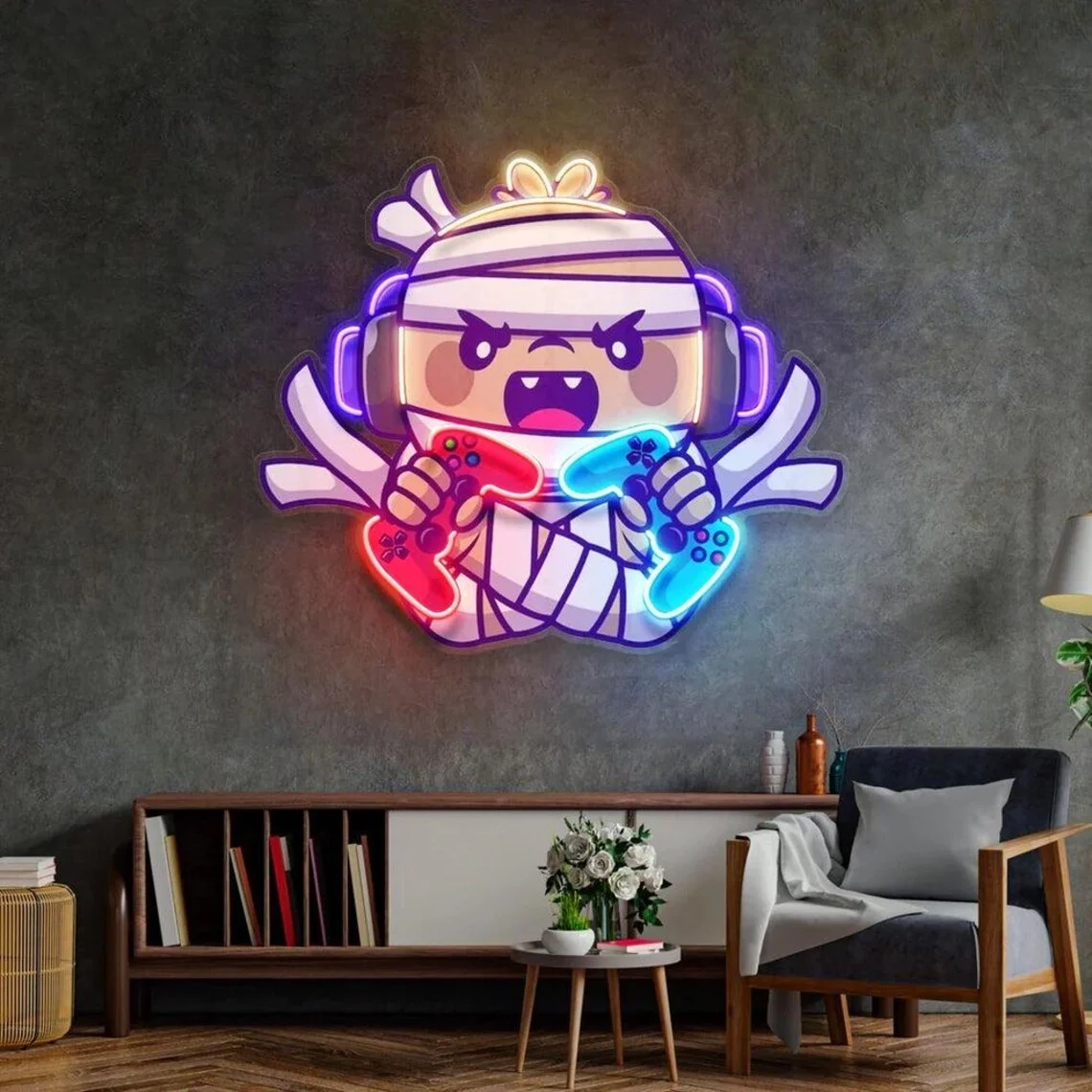 Gamer Neon Sign Cool Game Room Wall Light with Controller Design Perfect Decor For Streamers Game Lover And Kids
Gamer Neon Sign Cool Game Room Wall Light with Controller Design Perfect Decor For Streamers Game Lover And Kids