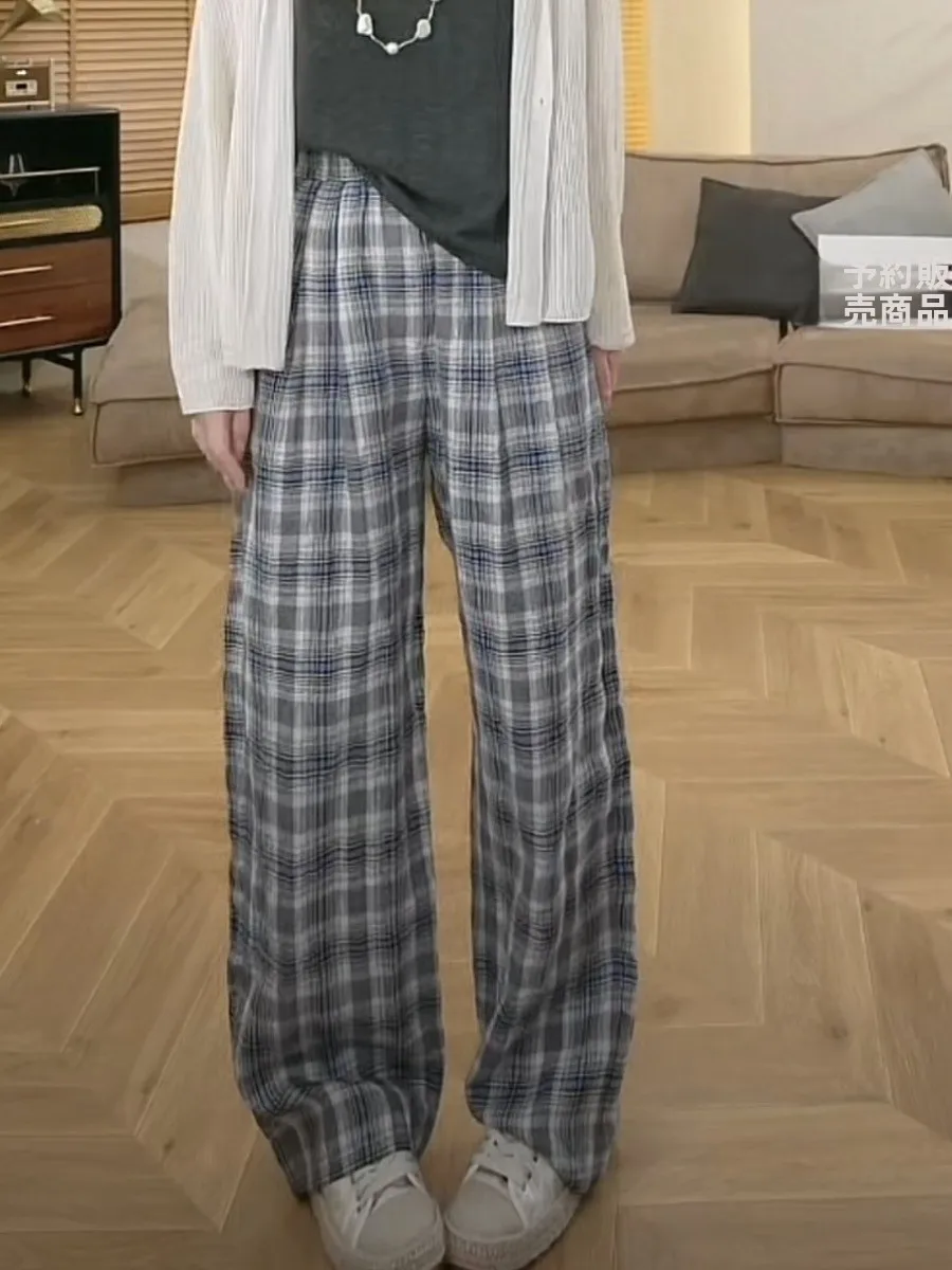 Faionable Ches Straight-leg Linen Pants for Women Summer Lazy Color Colion l Waist Long Pants Original Sle
Faionable Ches Straight-leg Linen Pants for Women Summer Lazy Color Colion l Waist Long Pants Original Sle