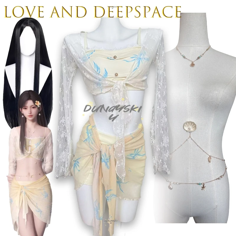 Rafayel Cosplay Swimsuit Love And Deepspace Baby Miss Shan Yu Butterfly Dream Women Halloween Costume
Rafayel Cosplay Swimsuit Love And Deepspace Baby Miss Shan Yu Butterfly Dream Women Halloween Costume