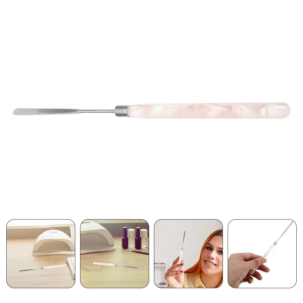 Manicure Tools Stainless Steel Spatulas Pink Beauty Salon Makeup Mixer Foundation Applicator Cream Scoop Face
Manicure Tools Stainless Steel Spatulas Pink Beauty Salon Makeup Mixer Foundation Applicator Cream Scoop Face