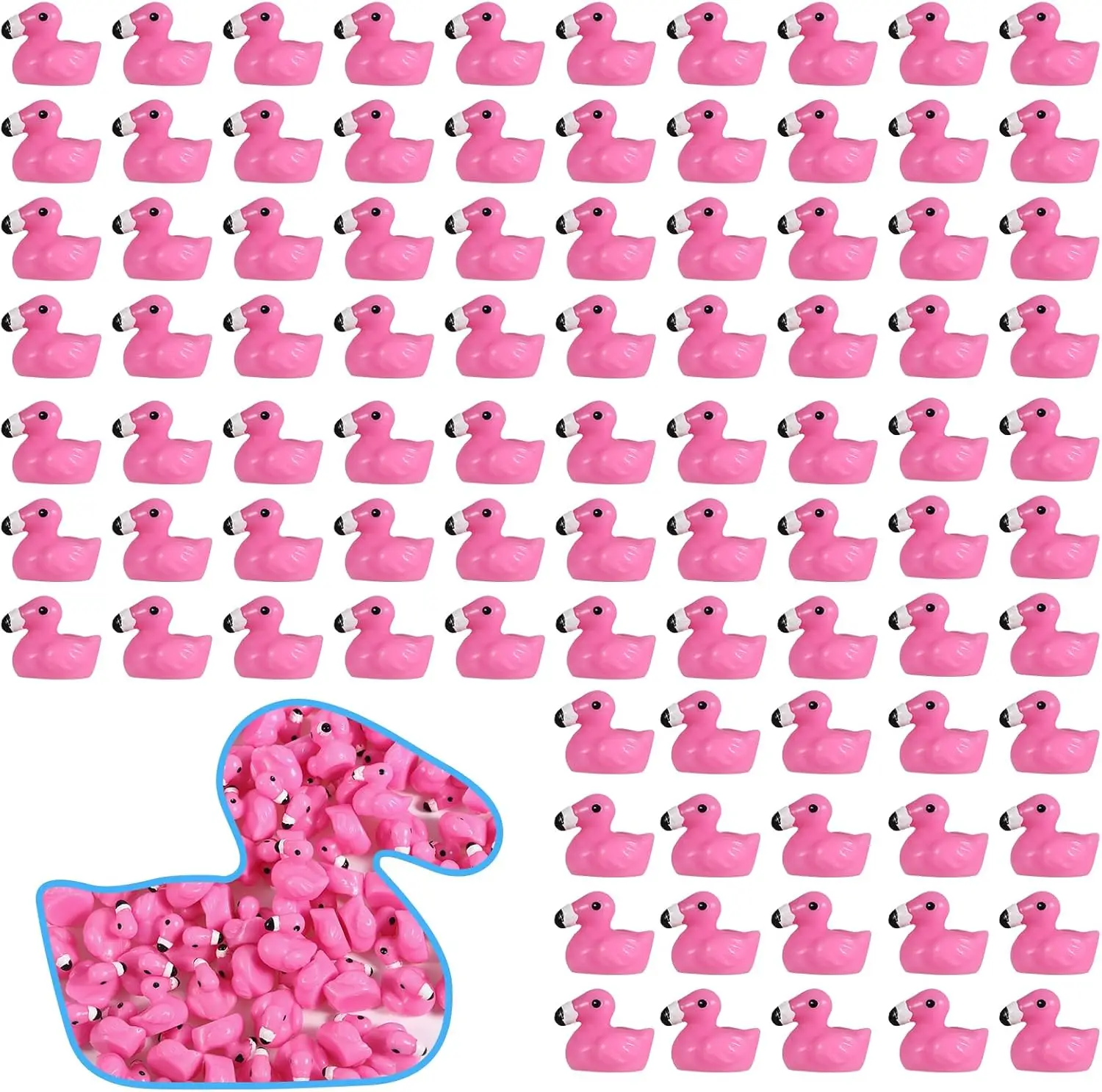 50PC Mini Resin Flamingo Statue Mini Flamingo Figurines Small Flamingo Miniature Figurines for Craft Doll Houses Cake Decor
50PC Mini Resin Flamingo Statue Mini Flamingo Figurines Small Flamingo Miniature Figurines for Craft Doll Houses Cake Decor