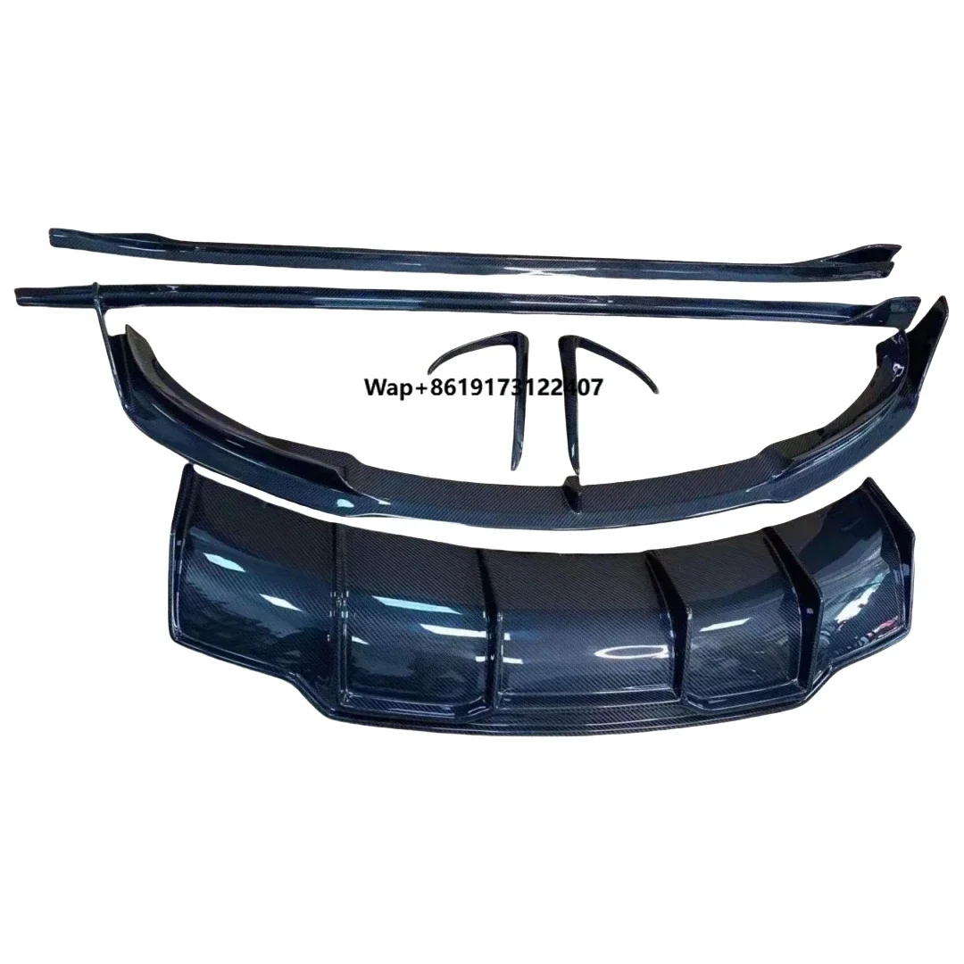 New V Style Model 3 Carbon Fiber Body Kit Front Lip Rear Diffuser Side Skirts Spoiler
New V Style Model 3 Carbon Fiber Body Kit Front Lip Rear Diffuser Side Skirts Spoiler