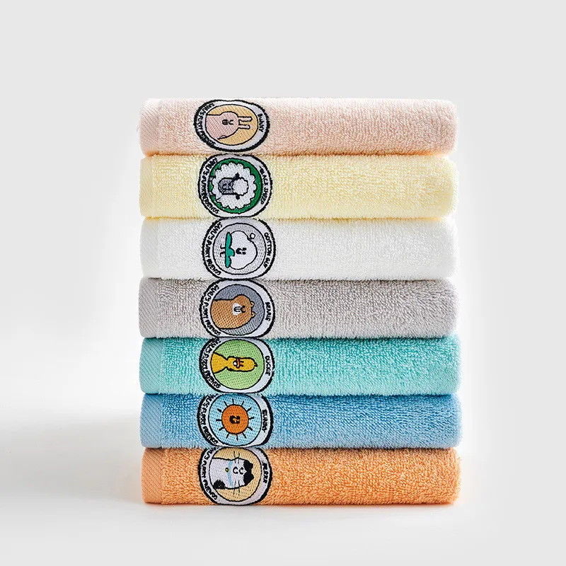 1Pc 25x50cm 100% Cotton Cartoon Animal Round Embroidery Small Children Kids Baby Bathroom Face Towel
1Pc 25x50cm 100% Cotton Cartoon Animal Round Embroidery Small Children Kids Baby Bathroom Face Towel