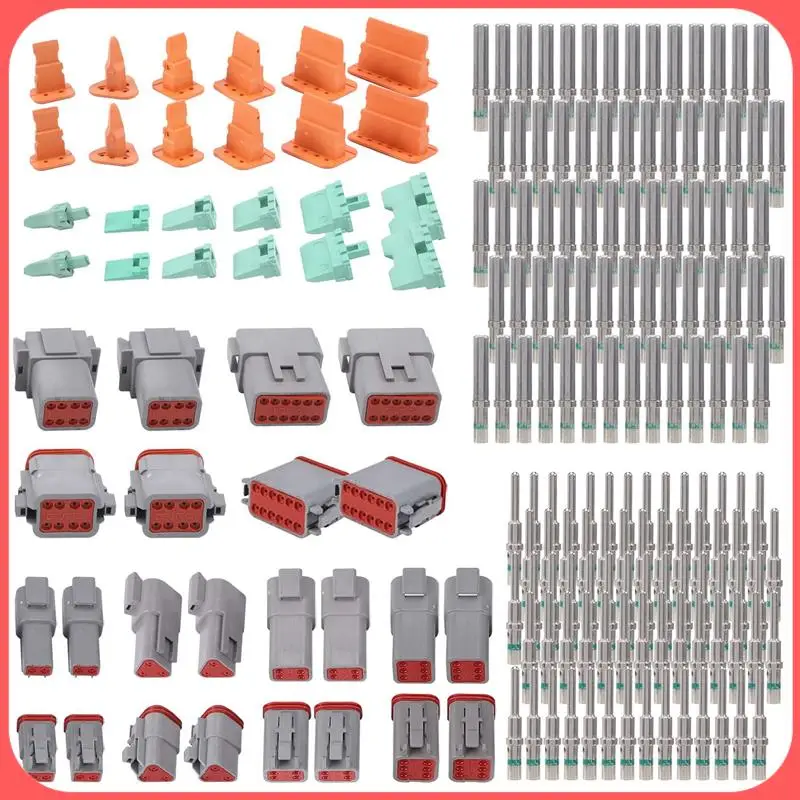 AA89-188PCS Deutsch DT Gray Connector Kit With 16 Solid Contacts In 2,3,4,6,8 And 12 Pin Configurations,Automotive Connectors
AA89-188PCS Deutsch DT Gray Connector Kit With 16 Solid Contacts In 2,3,4,6,8 And 12 Pin Configurations,Automotive Connectors