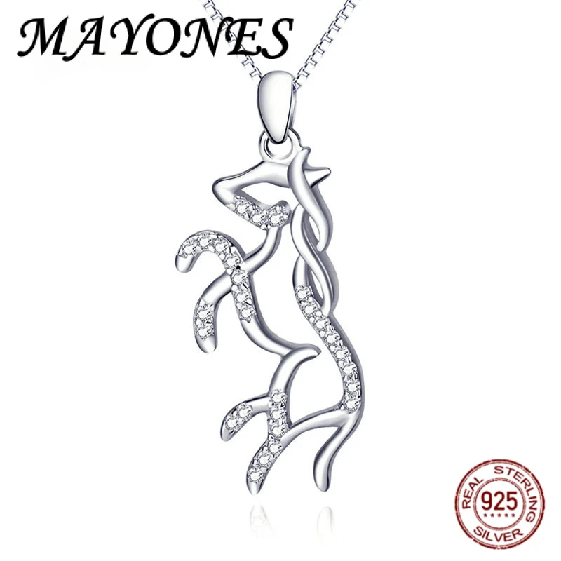 S925 Pure Silver Necklace Personalized Chinese Zodiac Horse Pendant Women's New Fashion And Creative Jewelry Gift
S925 Pure Silver Necklace Personalized Chinese Zodiac Horse Pendant Women's New Fashion And Creative Jewelry Gift