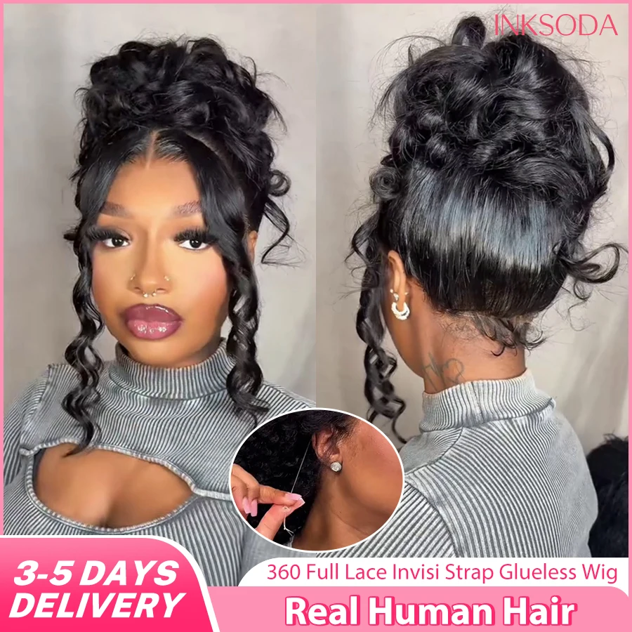 Invisible Drawstring Body Wave 360 HD Lace Front Wig Human Hair 220 Density Hidden Strap Glueless Wigs 360 Full Lace Wig
Invisible Drawstring Body Wave 360 HD Lace Front Wig Human Hair 220 Density Hidden Strap Glueless Wigs 360 Full Lace Wig