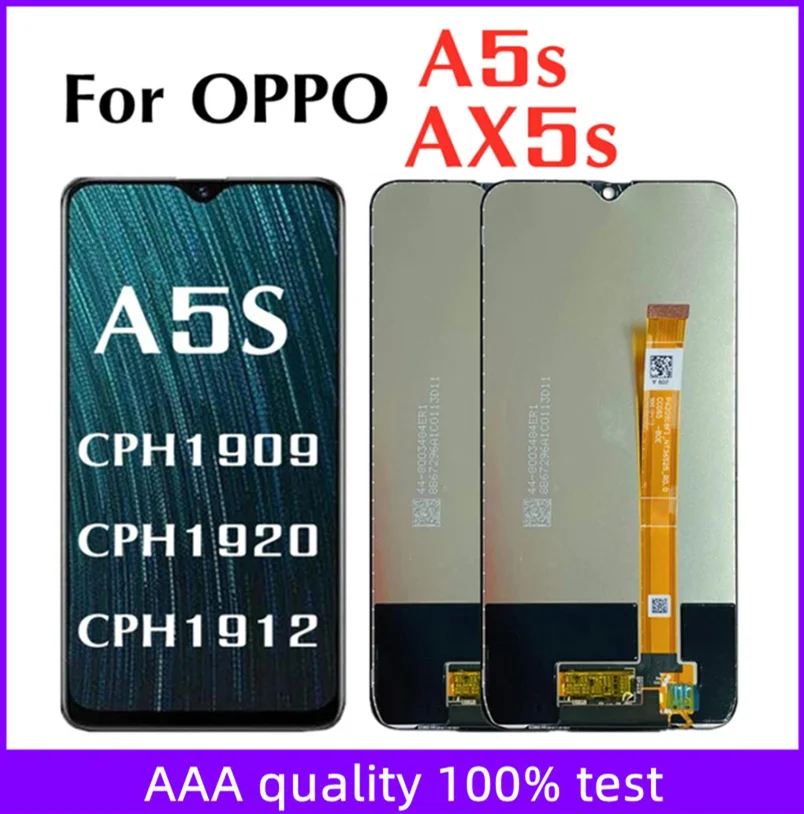For OPPO A5s CPH1909 LCD Display with Touch Screen Digitizer Replacement screen for oppo Ax5s lcd Display Assembly
For OPPO A5s CPH1909 LCD Display with Touch Screen Digitizer Replacement screen for oppo Ax5s lcd Display Assembly