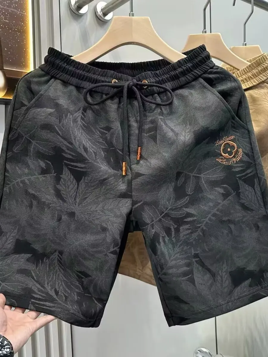 Loose Fit Sports Shorts Men's Summer 2026 Trendy Brand Beach Five-Quarter Pants Drawstring Casual Leisure Polyester Fiber
Loose Fit Sports Shorts Men's Summer 2026 Trendy Brand Beach Five-Quarter Pants Drawstring Casual Leisure Polyester Fiber
