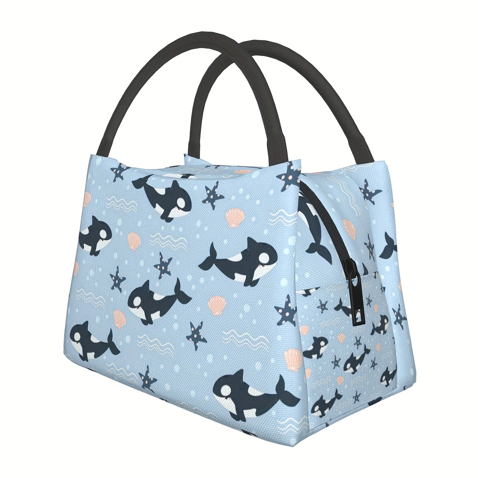 Cute Whale Insulated Lunch Bag for Men & Women Blue Ocean Design, Perfect for Travel, Picnics, Office & Work, Picnic Essentials
Cute Whale Insulated Lunch Bag for Men & Women Blue Ocean Design, Perfect for Travel, Picnics, Office & Work, Picnic Essentials