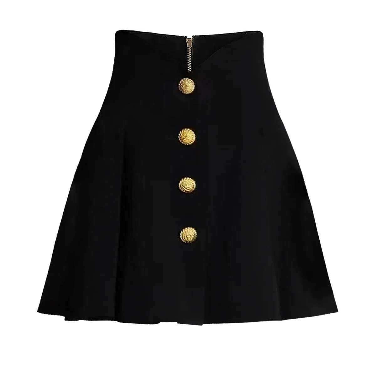 2025 Summer New Women's High Waist Button Decoration A-line Skirt Fashion High Street All-match Skirts Pleated Skirt Female
2025 Summer New Women's High Waist Button Decoration A-line Skirt Fashion High Street All-match Skirts Pleated Skirt Female