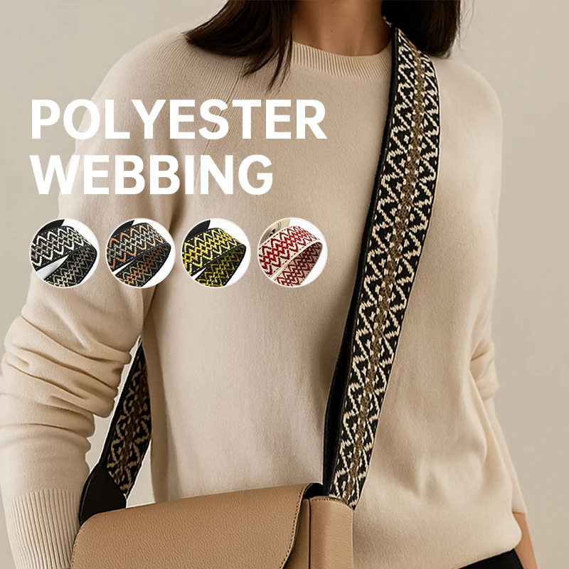 5Meters 38mm Embroidered Webbing Strap Decorative Braid Shoulder Bag Straps Belt Sling Luggage Bias Binding Sewing Accessories
5Meters 38mm Embroidered Webbing Strap Decorative Braid Shoulder Bag Straps Belt Sling Luggage Bias Binding Sewing Accessories