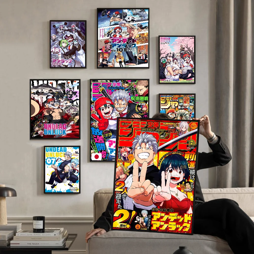 Undead Unluck Anime Vintage Posters Sticky Whitepaper Prints Posters Artwork Posters Wall Stickers
Undead Unluck Anime Vintage Posters Sticky Whitepaper Prints Posters Artwork Posters Wall Stickers