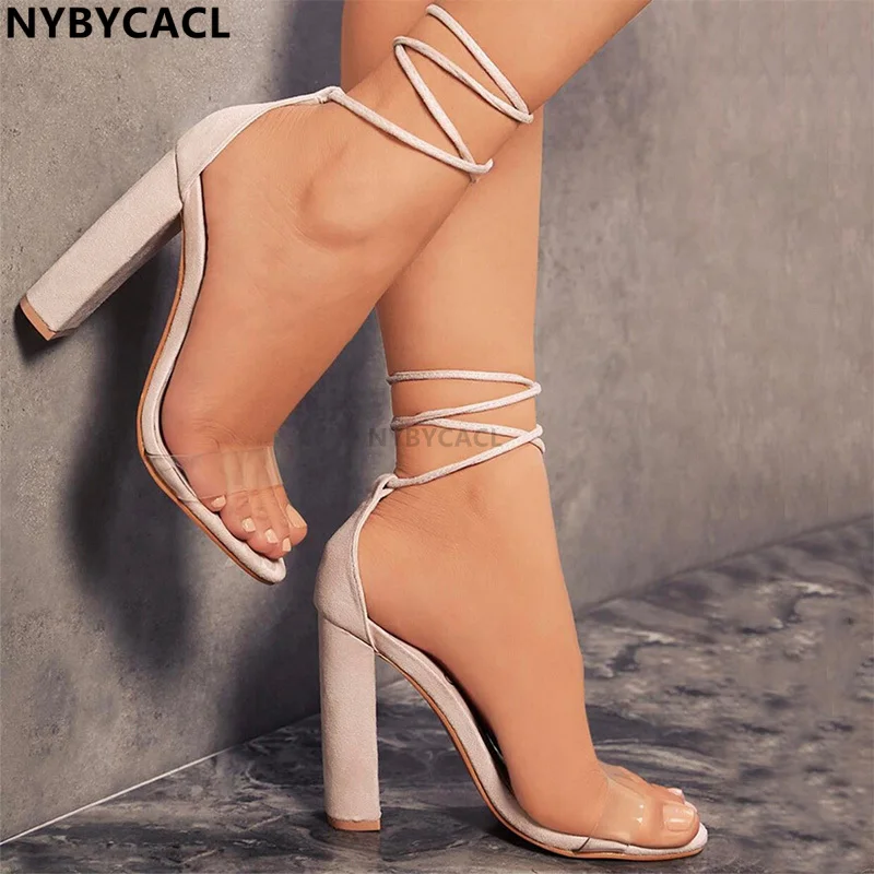 Summer Women Thin High Heels Shoes Sandals Transparent Gladiator Ankle Strap Sexy Pump Female Party Wedding Ladies Plus Size 42
Summer Women Thin High Heels Shoes Sandals Transparent Gladiator Ankle Strap Sexy Pump Female Party Wedding Ladies Plus Size 42